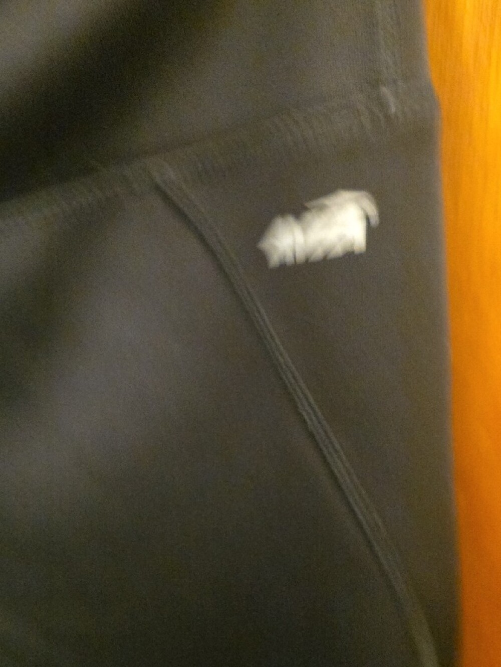 Avia Black Moto-Accent Athletic Leggings - Picture 8 of 9